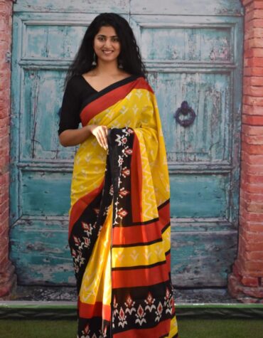 Cotton mulmul Saree