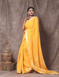 Cotton Linen Saree